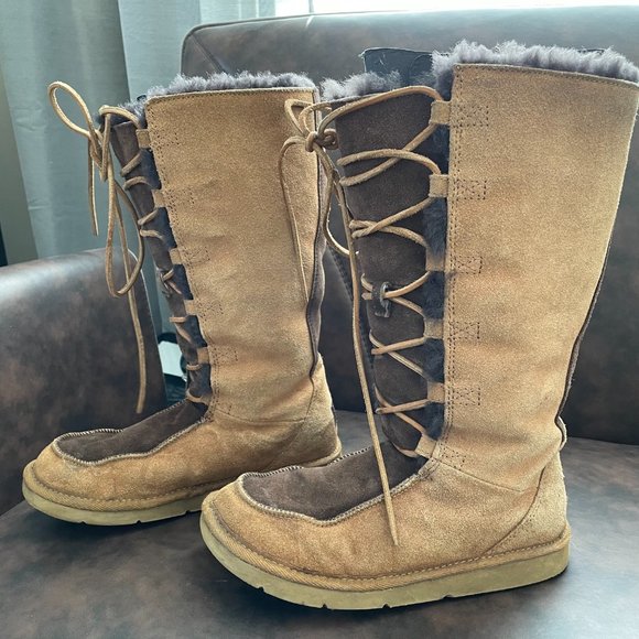 **HP** UGG Uptown Tall Lace-Up Boot - Oprah's Fav Things! - Picture 6 of 14
